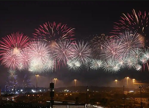 房山区焰火晚会